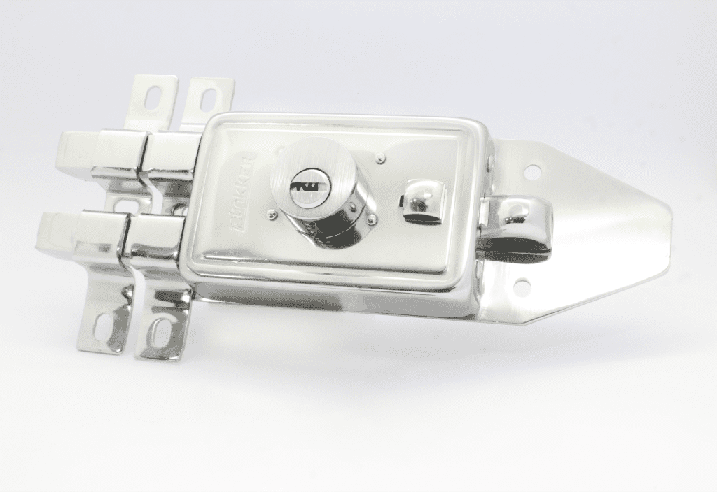 Cerradura Chapa Acceso Manilla Para Puerta Multipunto Negro | Cuotas